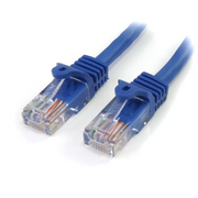 StarTech.com 45PAT3MBL kabel za umrežavanje Plavo 3 m Cat5e U/UTP (UTP)