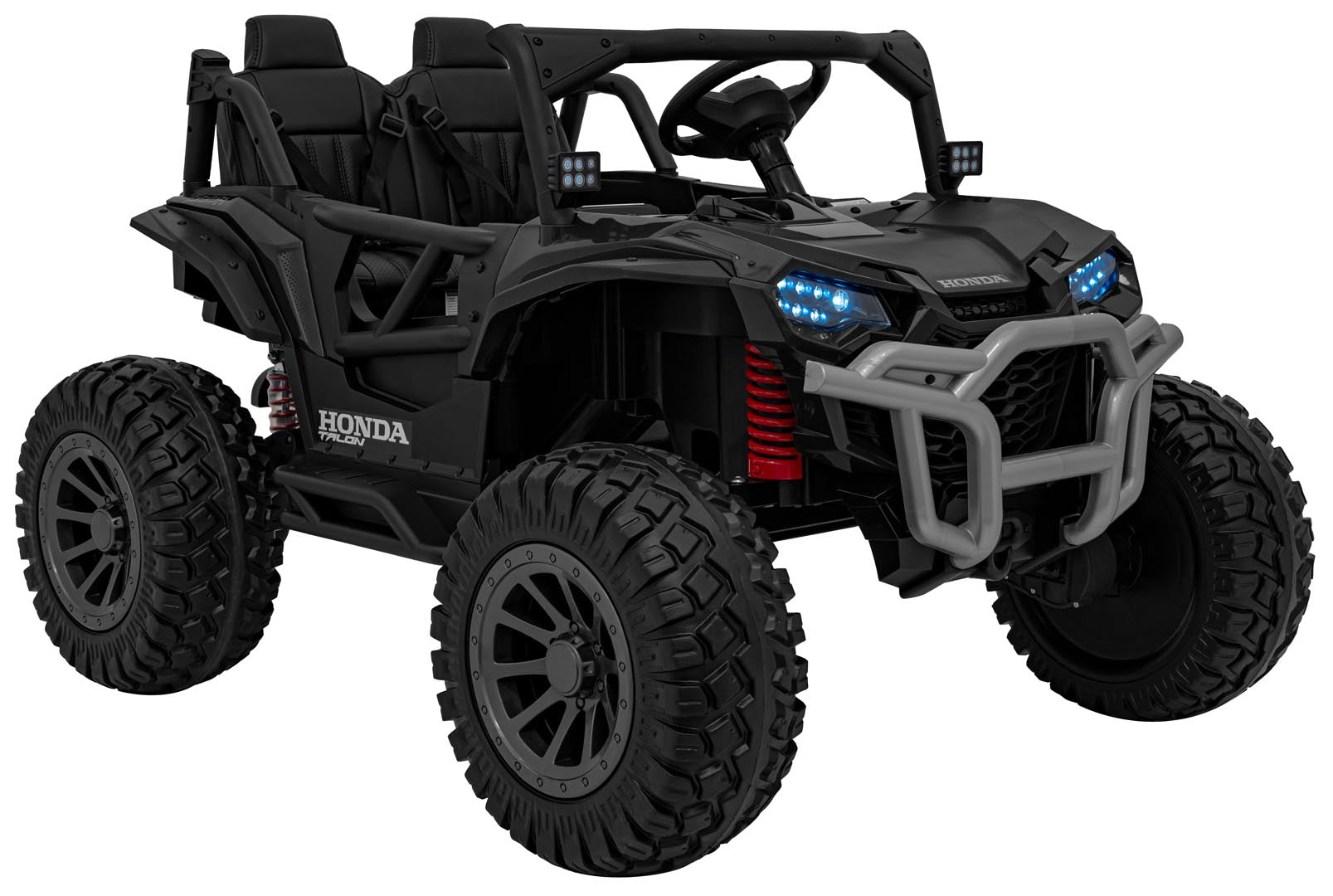 Licencirani buggy na akumulator HONDA 4x4 Off-Road - dvosjed - crni