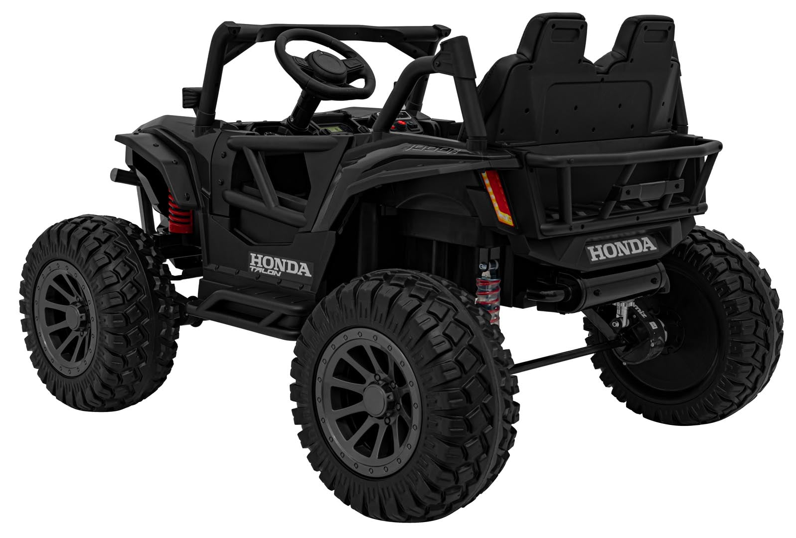 Licencirani buggy na akumulator HONDA 4x4 Off-Road - dvosjed - crni