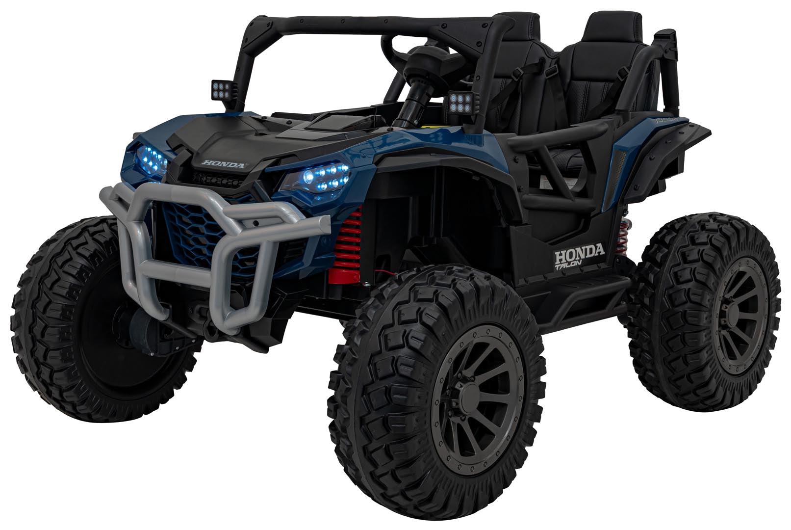 Licencirani buggy na akumulator HONDA 4x4 Off-Road - dvosjed - plavi