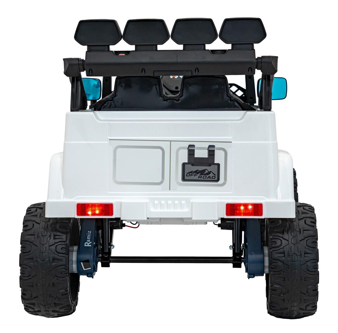 Auto na akumulator Off-Road CLIMBER 4x4 - bijeli