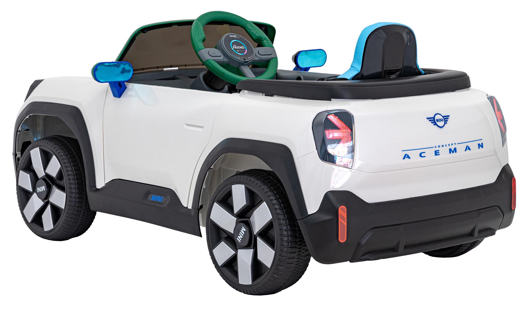 Licencirani auto na akumulator Mini Concept Aceman 4x4 - bijeli
