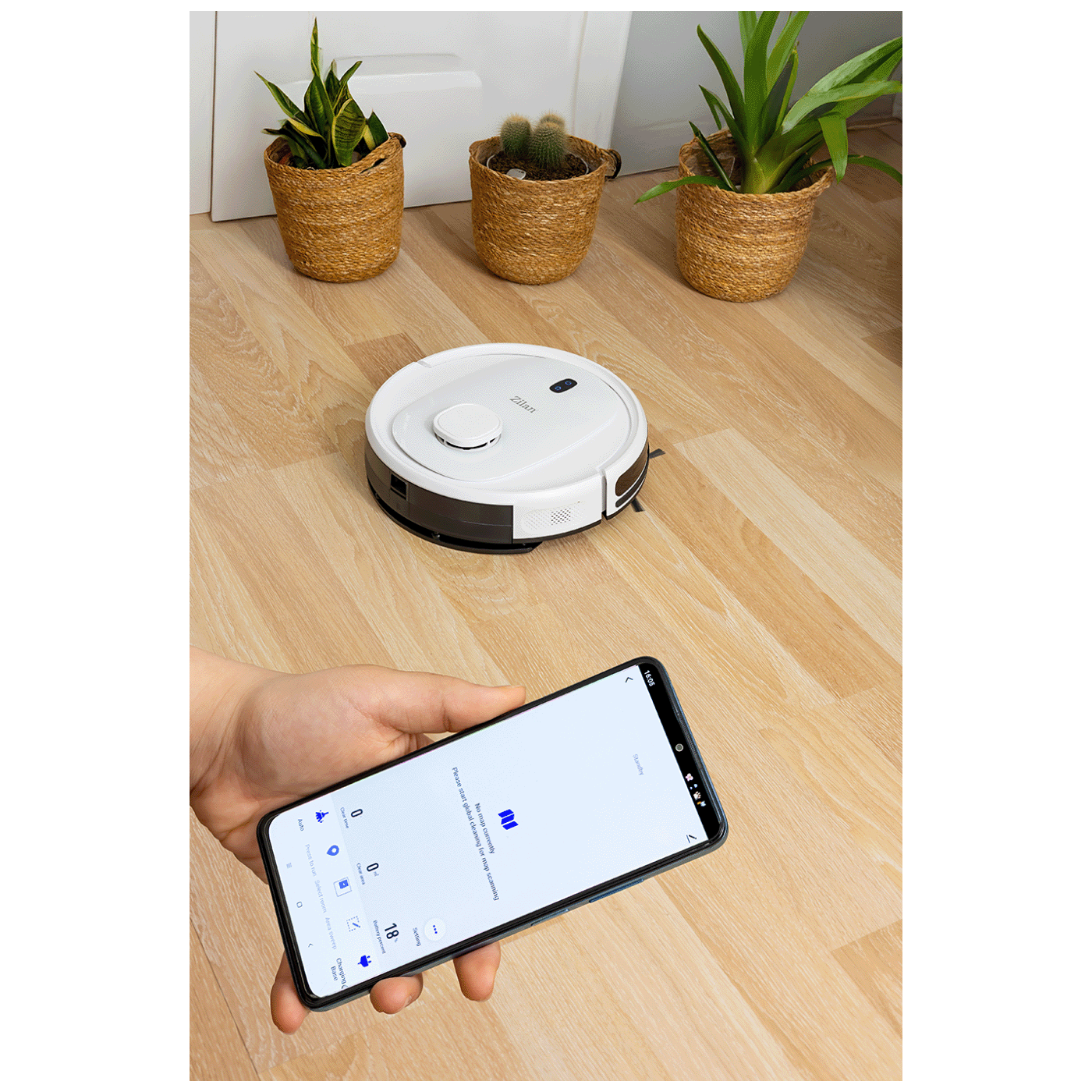 Zilan Robot usisavač, baterija 3200 mAh, WiFi - ZLN5400