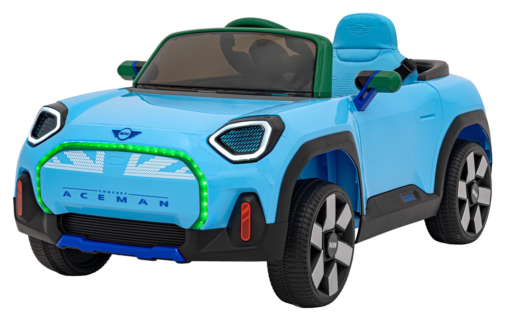 Licencirani auto na akumulator Mini Concept Aceman 4x4 - plavi