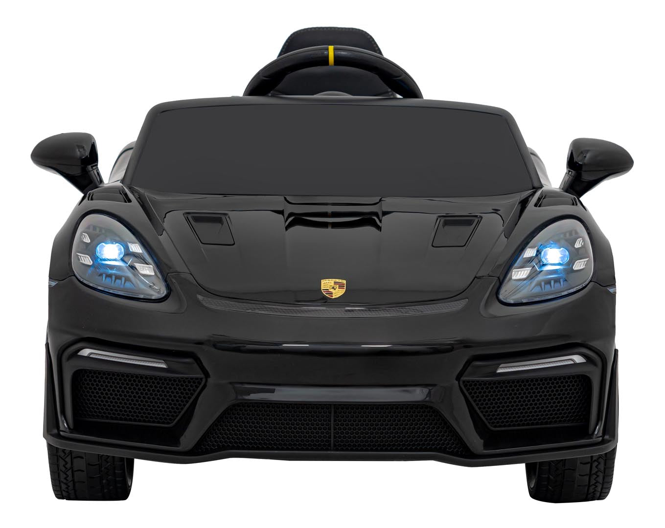 Licencirani auto na akumulator Porsche 718 – crni