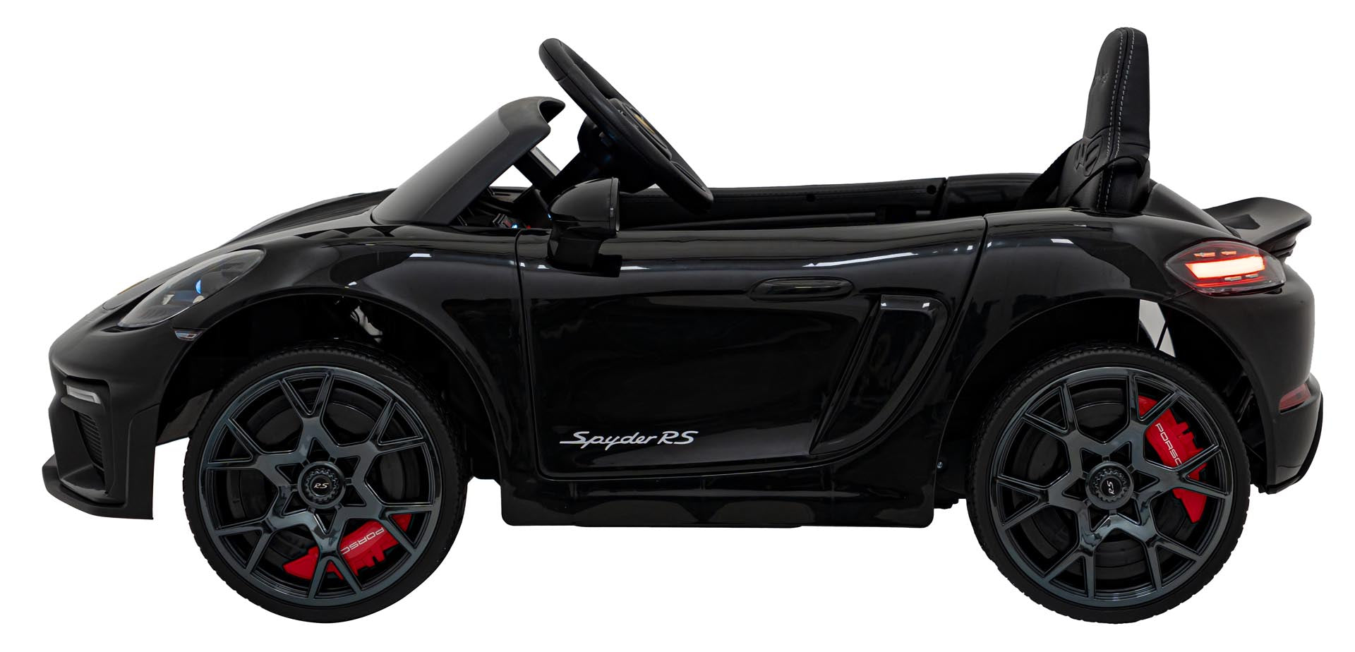 Licencirani auto na akumulator Porsche 718 – crni