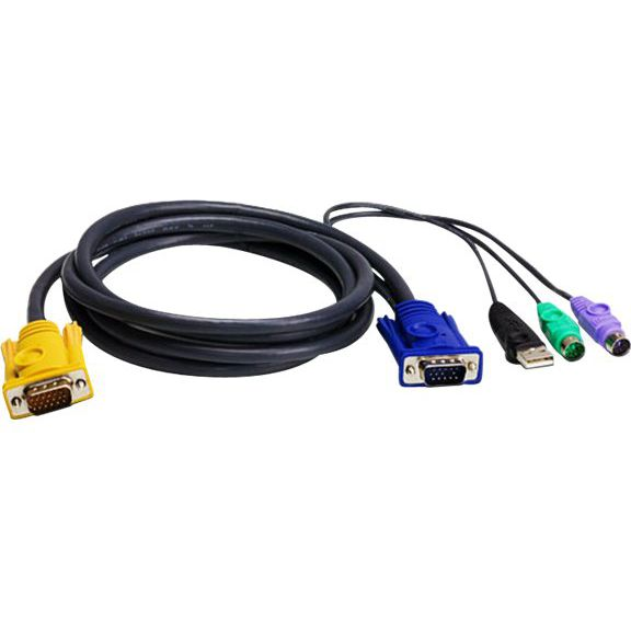 ATEN 2L-5303UP KVM kabel Crno 3 m