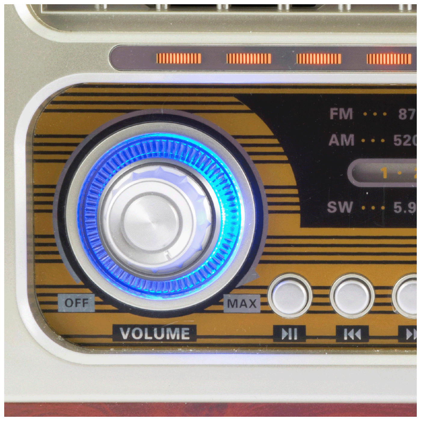 SAL Retro radio + BT bežični zvučnik, 4in1, FM, MP3, AUX - RRT 4B