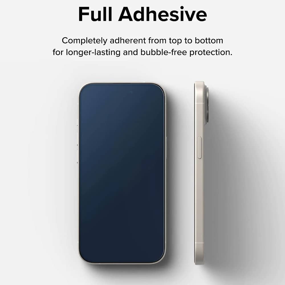Ringke - Ochranné sklo Display pro iPhone 16 Plus/15 Plus - černé