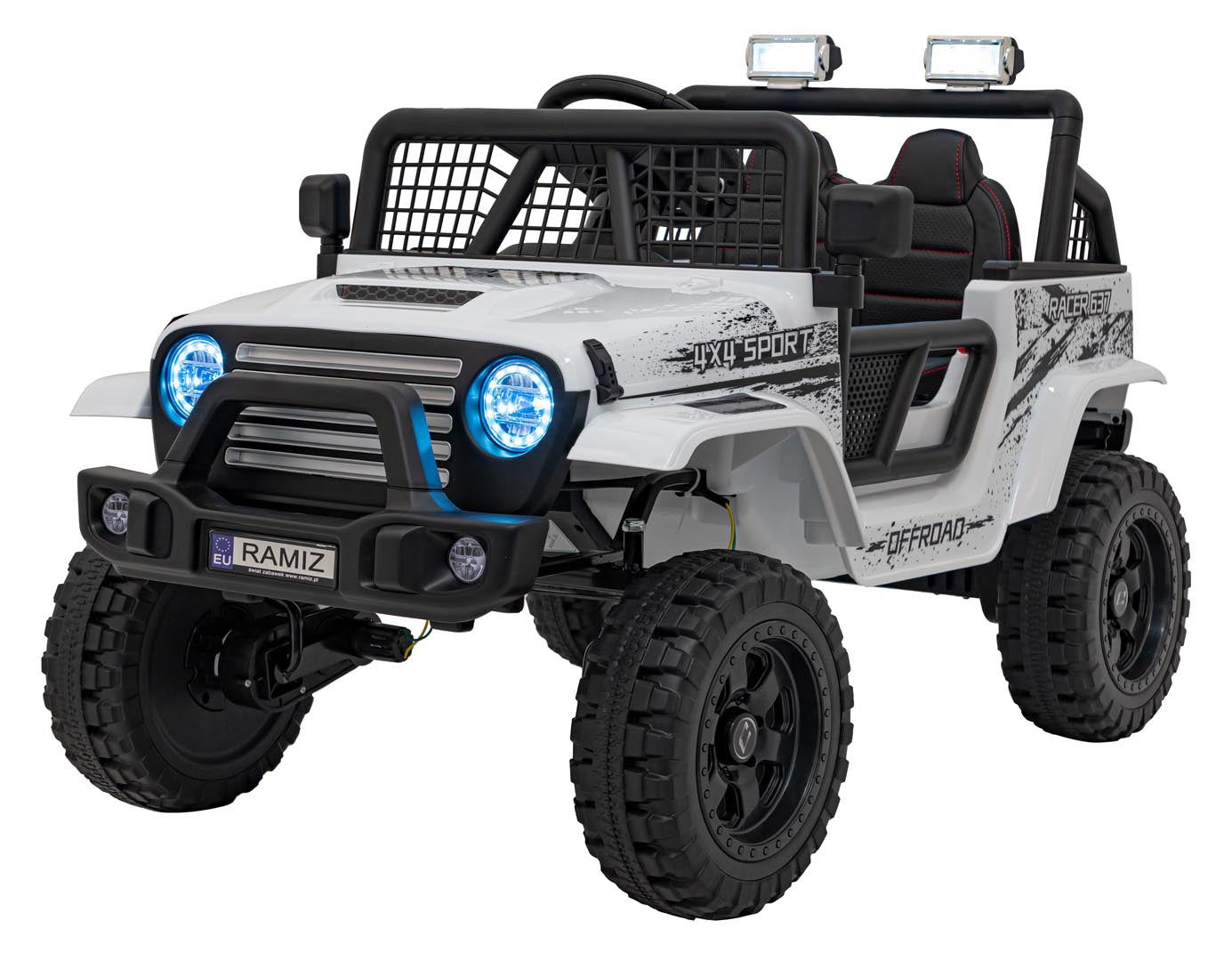 Auto na akumulator OFF ROAD 4x4 SPORT - bijeli