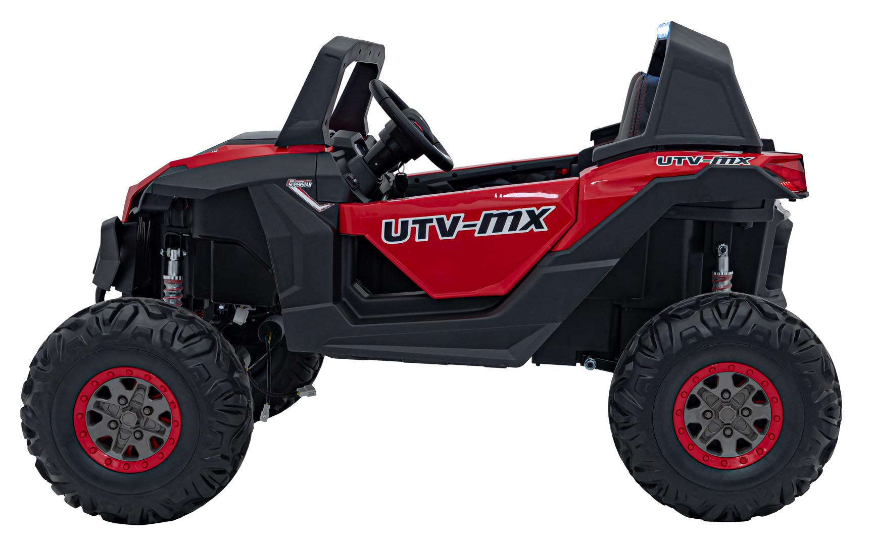 Buggy na akumulator UTV-MX 2000N - dvosjed - crveni