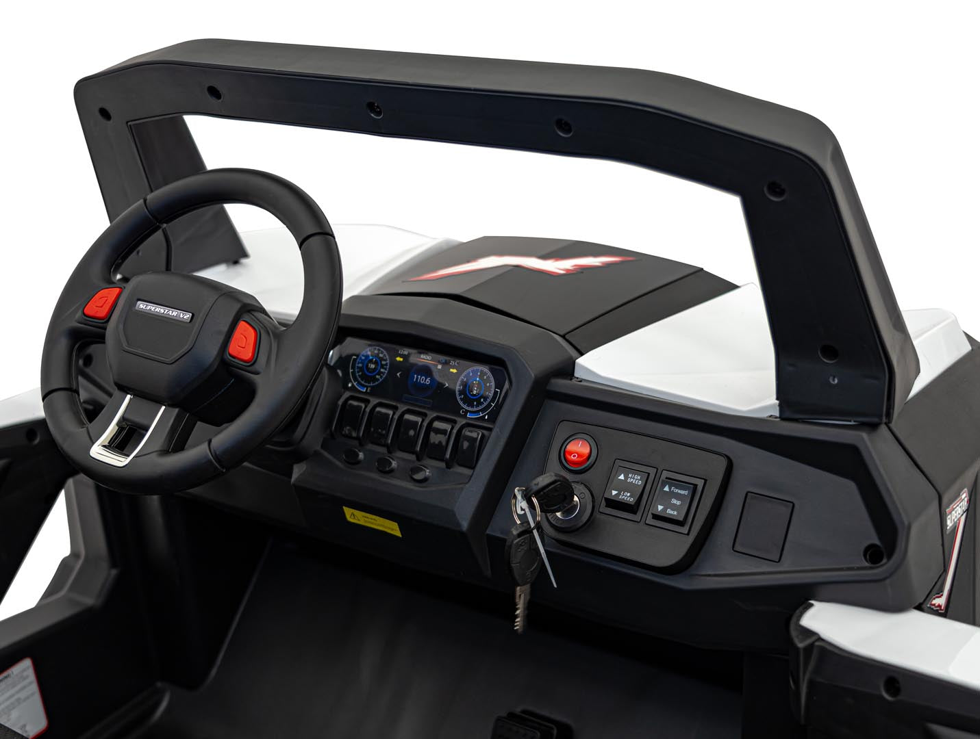 Buggy na akumulator UTV-MX 2000N - dvosjed - bijeli