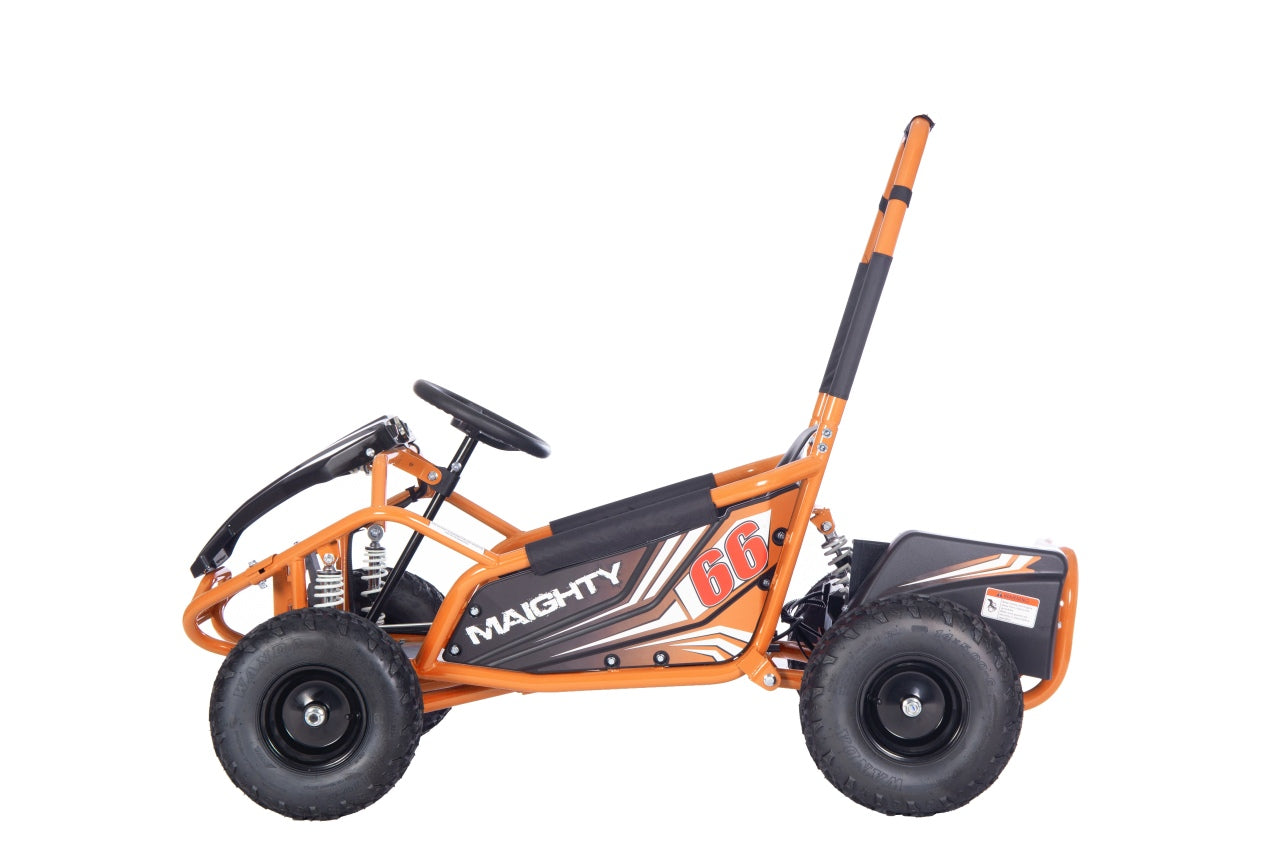 Go-kart na akumulator MAIGHTY 1000W - narančasti