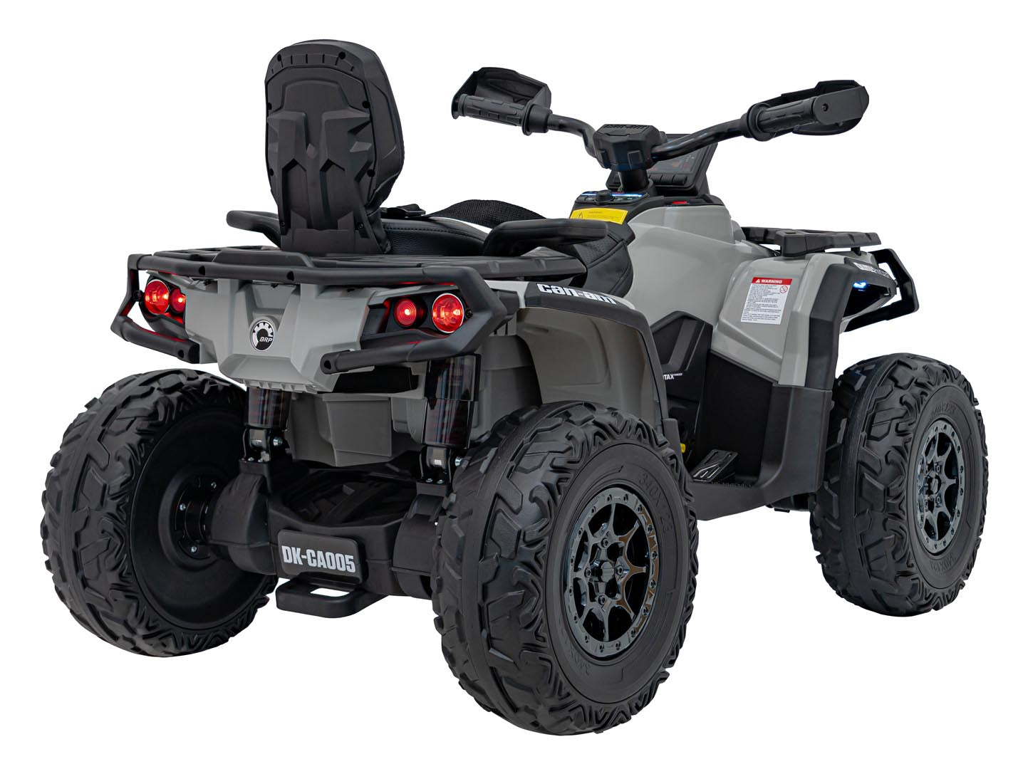 Quad na akumulator Can-Am Outlander ATV 4x4 200W - sivi