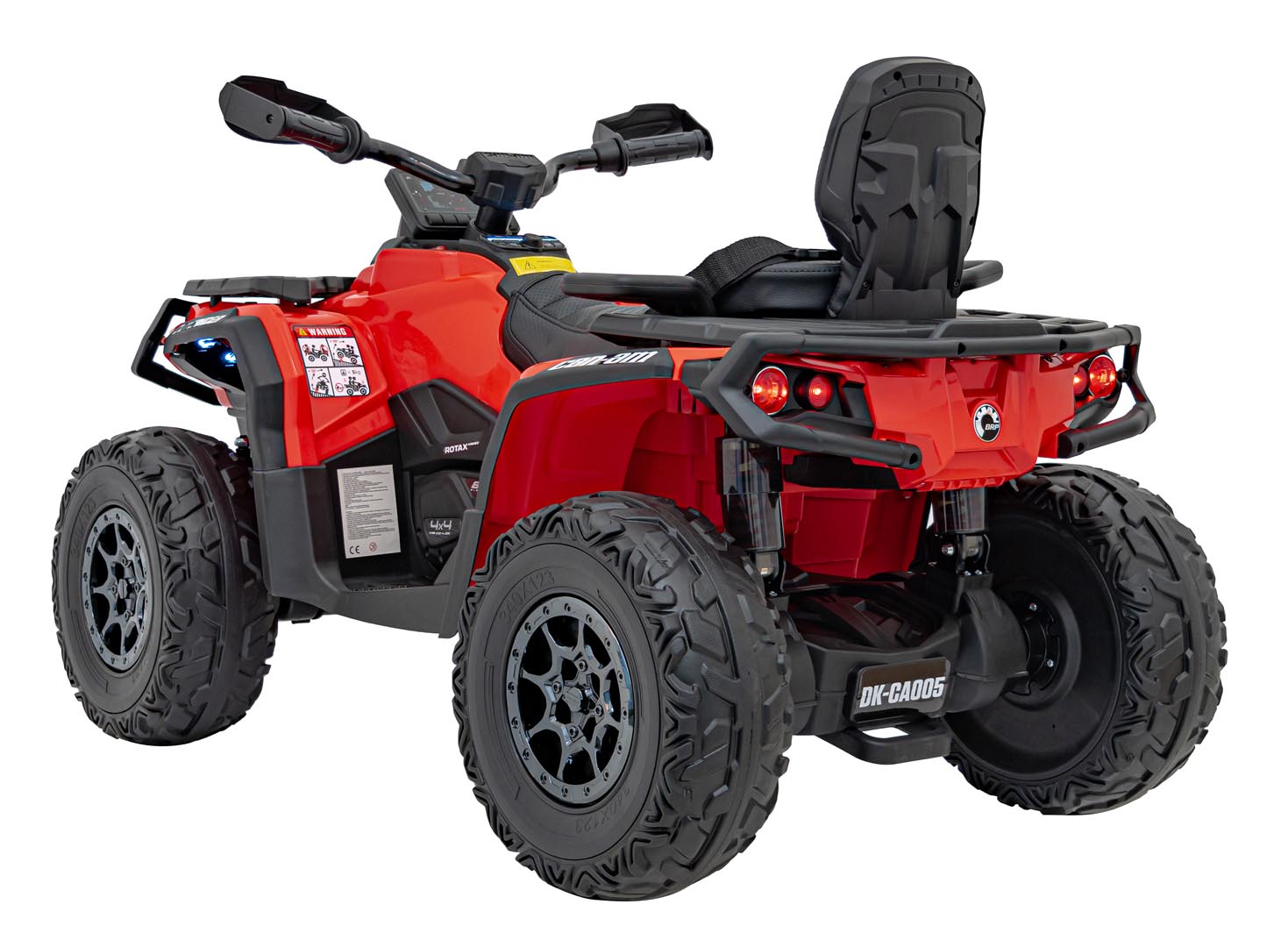 Quad na akumulator Can-Am Outlander ATV 4x4 200W - crveni