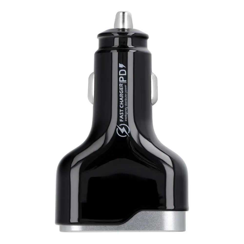 USB QC 3.0 auto punjač 18W + 2x Type C PD 100W+30W CC53-2C1A (ukupno 138W)