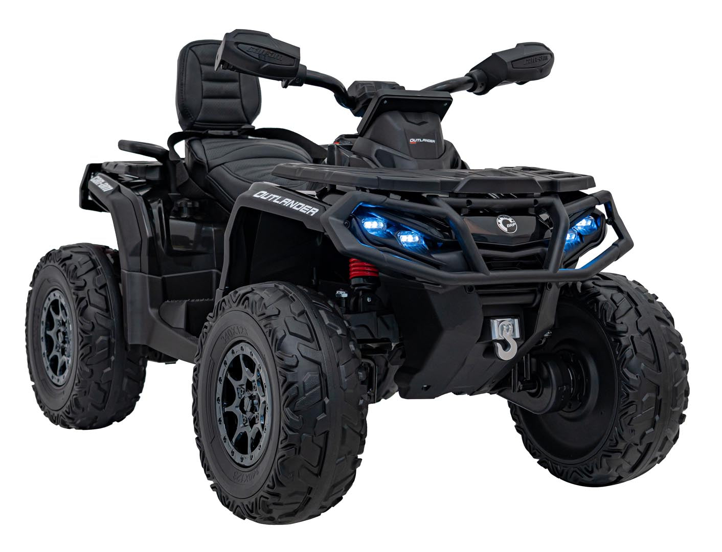 Quad na akumulator Can-Am Outlander ATV 4x4 200W - crni