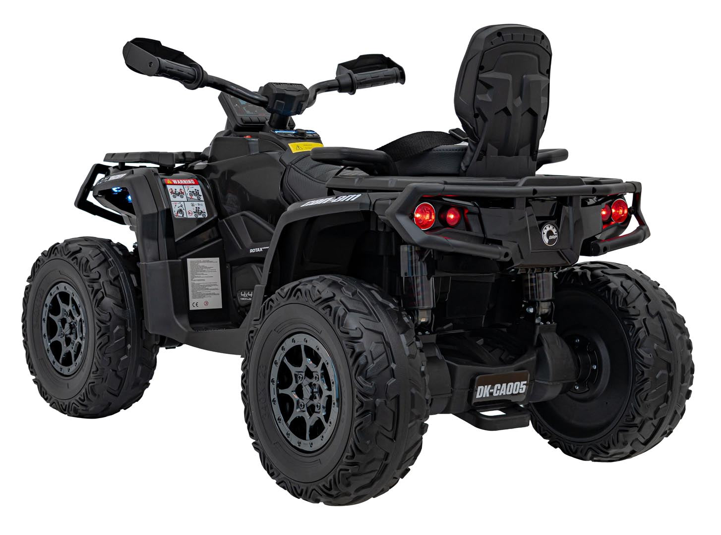 Quad na akumulator Can-Am Outlander ATV 4x4 200W - crni