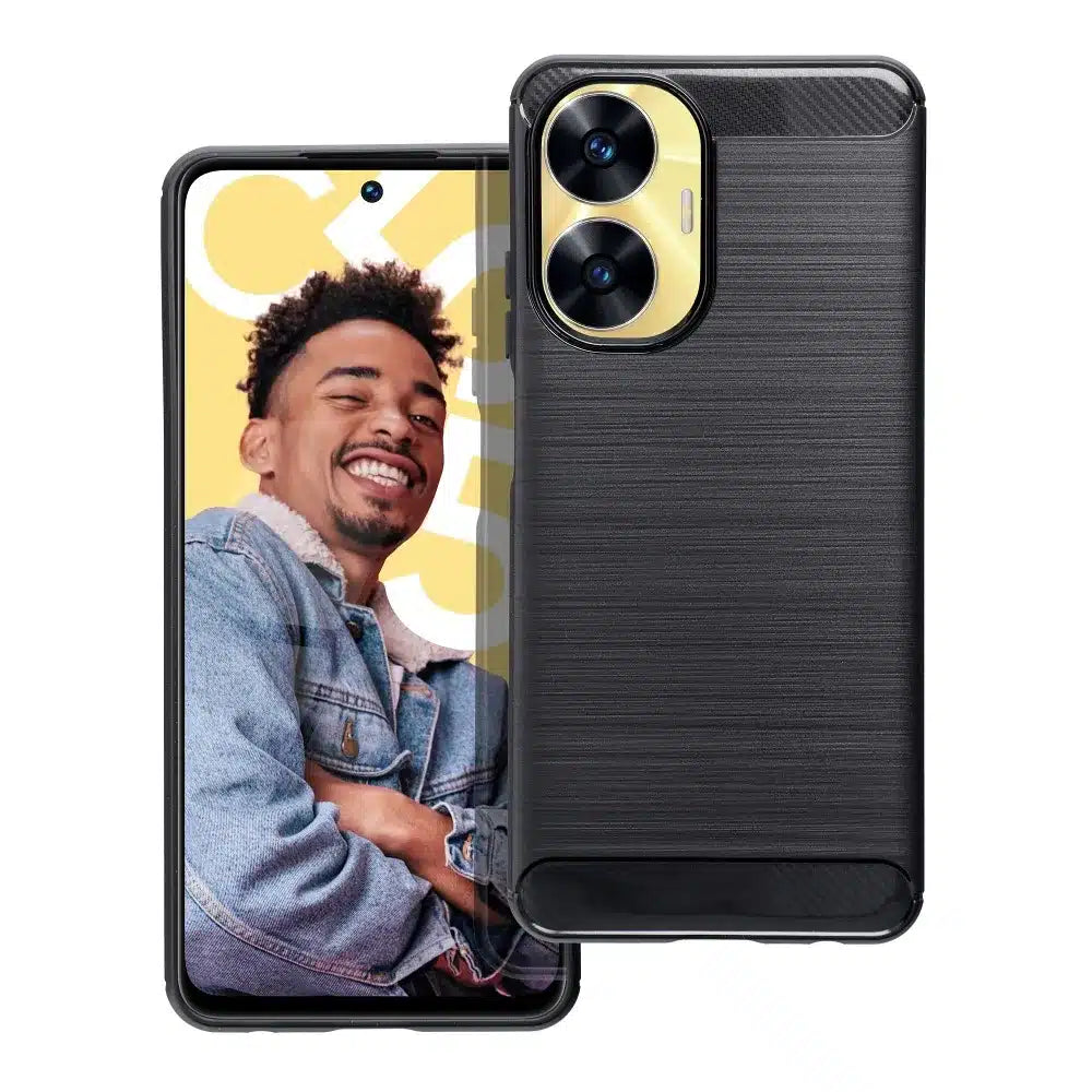CARBON Case maskica za REALME C55 crna