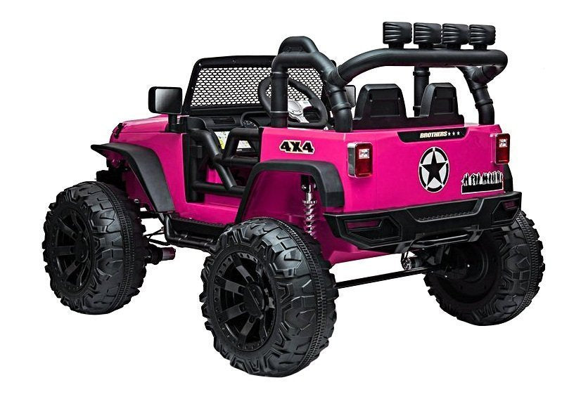 Auto na akumulator Jeep JC666 Brother - rozi/lakirani