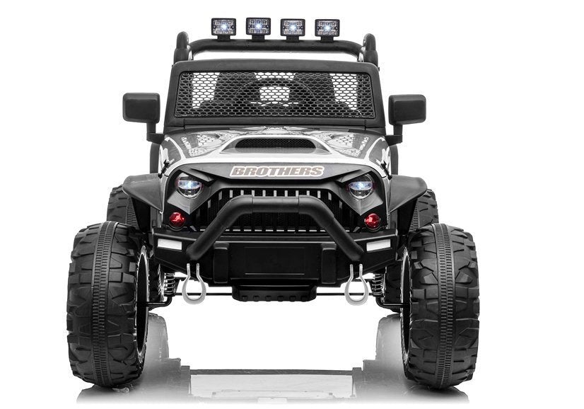 Auto na akumulator Jeep JC666 Brother - sivi/lakirani