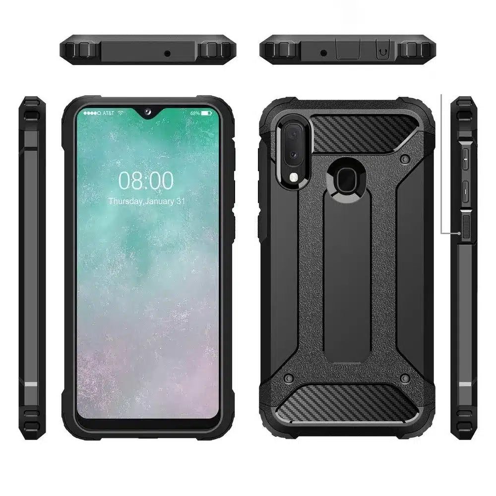 ARMOR kryt pro SAMSUNG Galaxy A20E černý