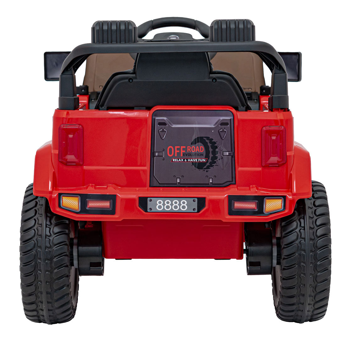 Auto na akumulator Off Road MOUNTAIN - crveni
