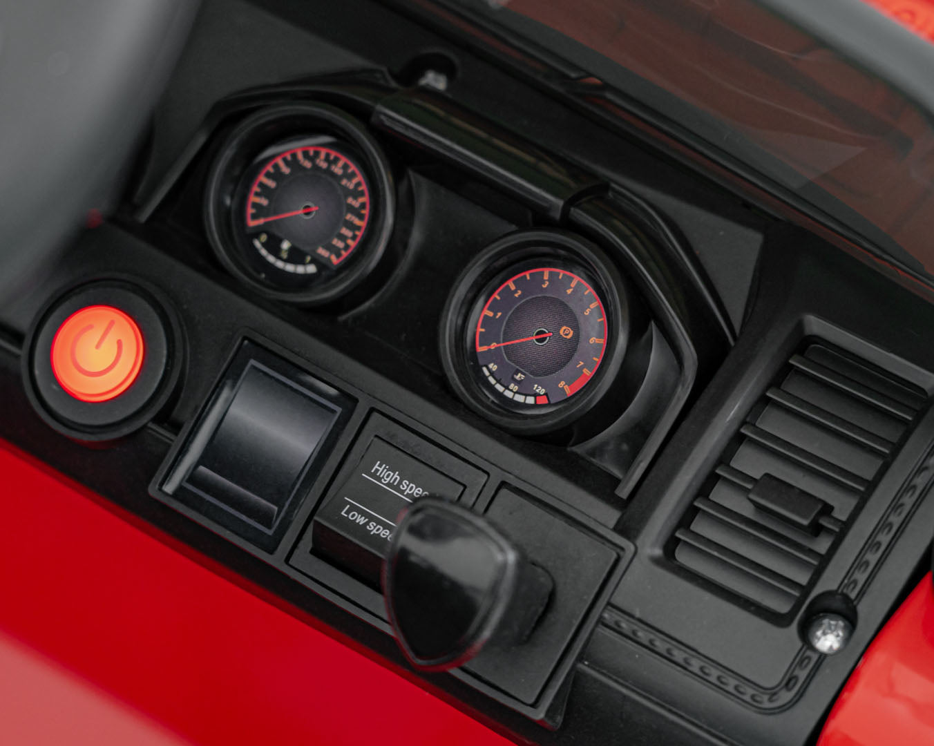 Auto na akumulator Off Road MOUNTAIN - crveni