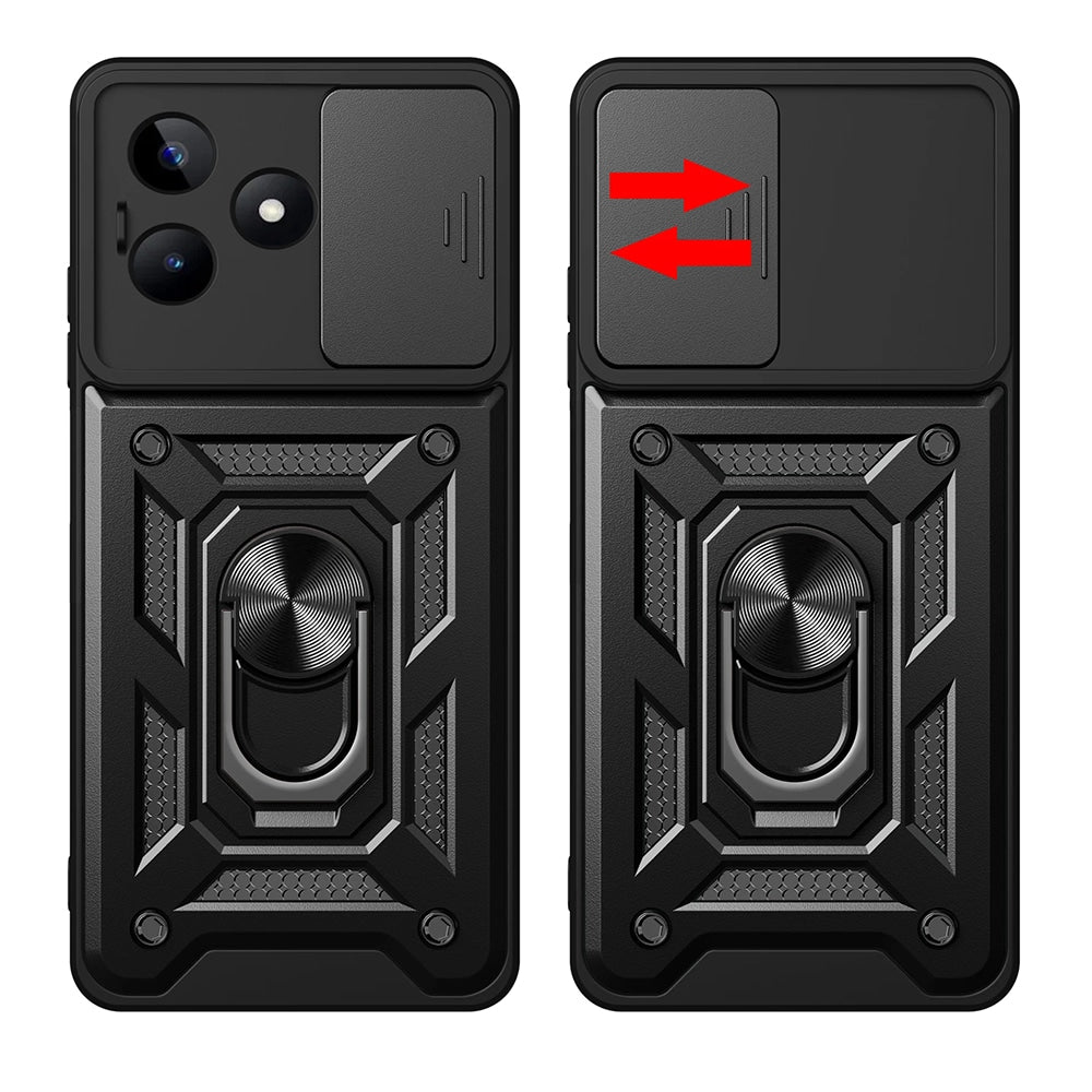 Techsuit – serija CamShield zaštitna maskica za Realme C53 – crna