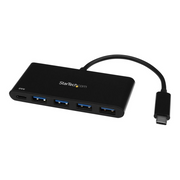StarTech.com HB30C4AFPD sučelje čvorišta USB 3.2 Gen 1 (3.1 Gen 1) Type-C 5000 Mbit/s Crno