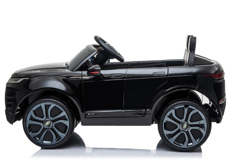 Licencirani auto na akumulator Range Rover Evoque - crni/lakirani
