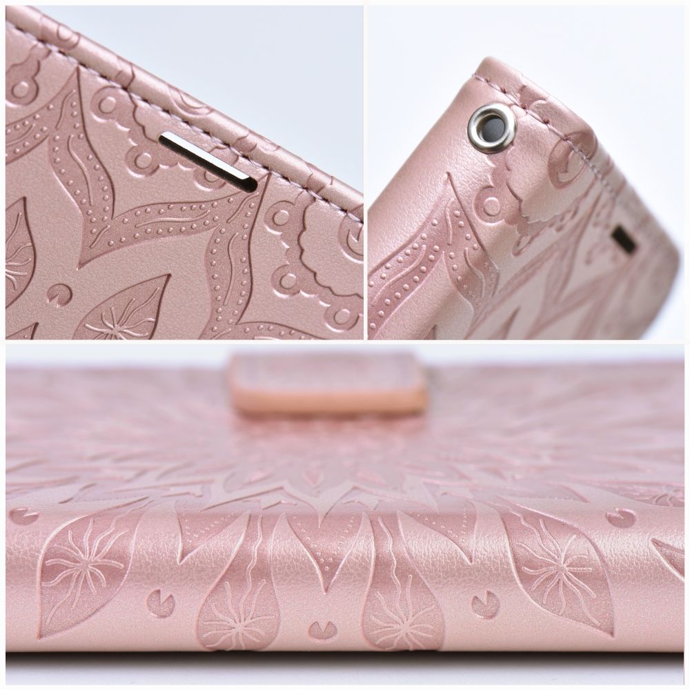 MEZZO Book case preklopna torbica za SAMSUNG GALAXY A57 5G mandala rose gold