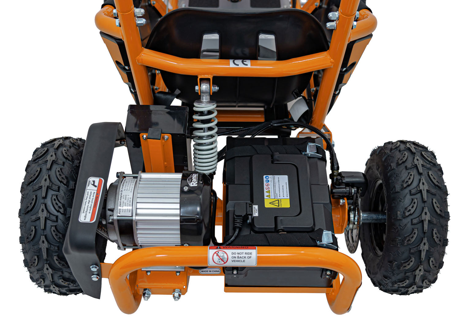 Go-kart na akumulator MAIGHTY 1000W - narančasti