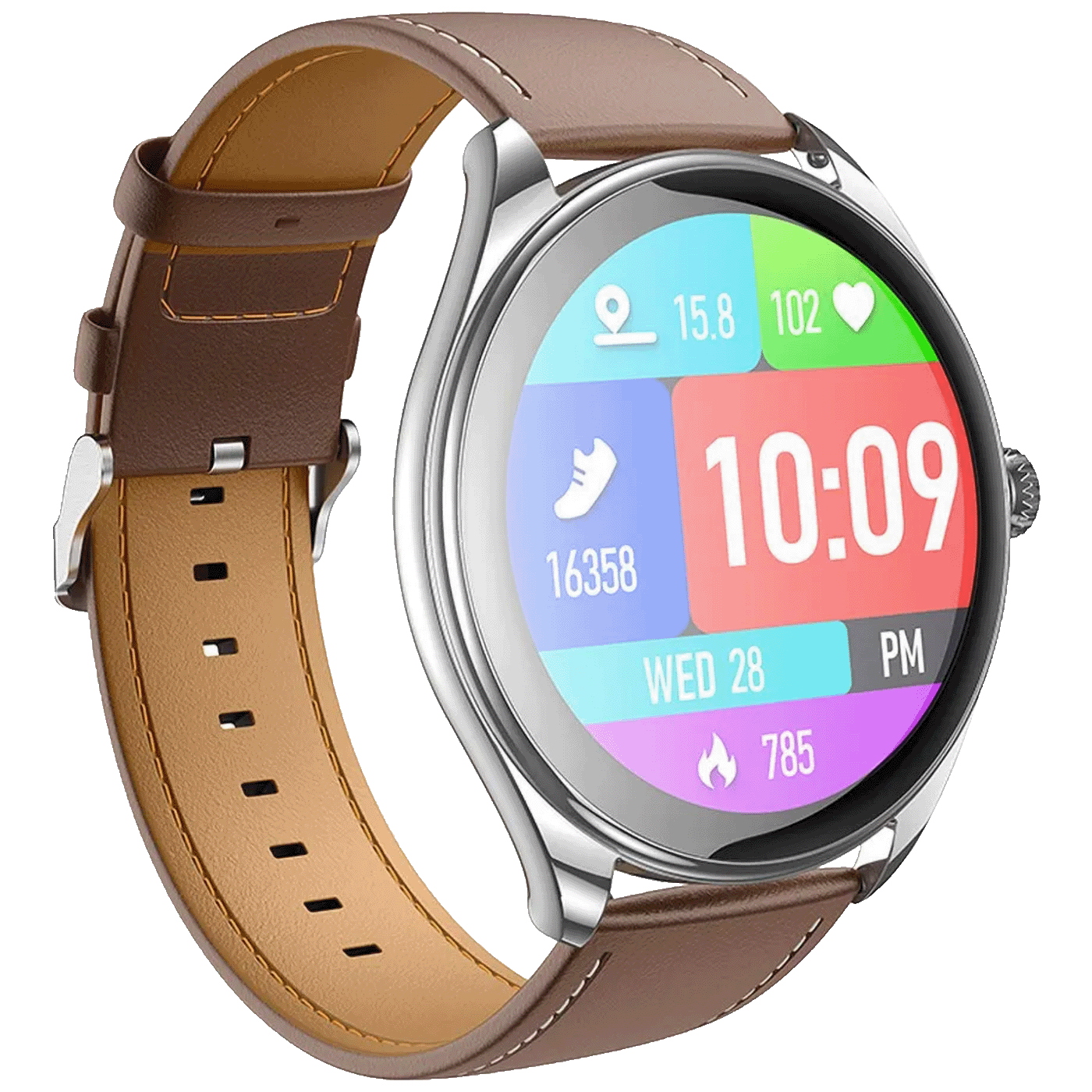 hoco. Pametni sat, 1.43" AMOLED, Bluetooth, IP67 - Y22 Silver