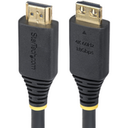 StarTech.com HDMI2-CABLE-GRIP-1M HDMI kabel HDMI Tip A (Standard) Crno