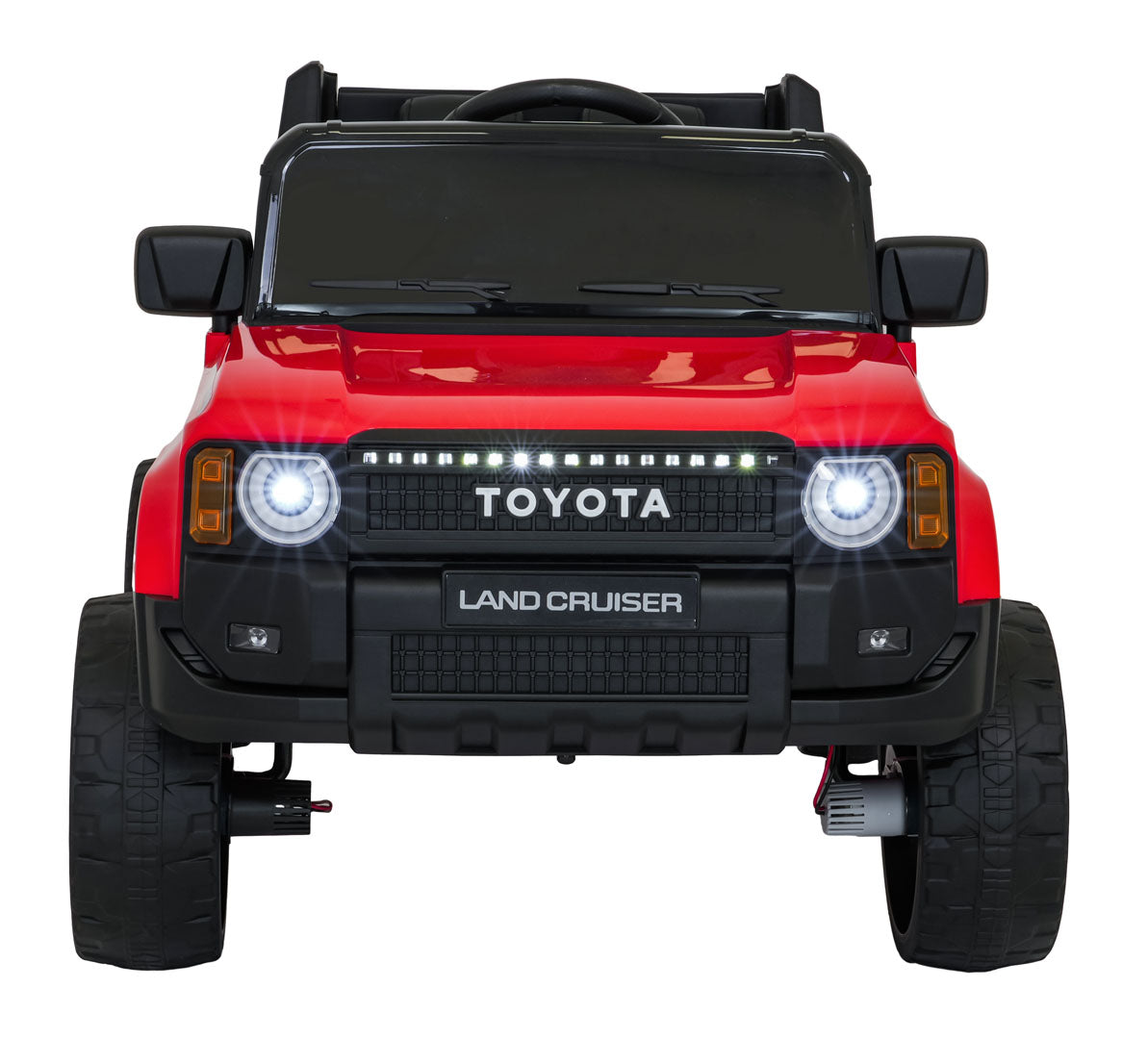 Licencirani auto na akumulator Toyota Land Cruiser PRADO 4x4 - crveni