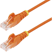 StarTech.com N6PAT250CMORS kabel za umrežavanje Narančasto 2,5 m Cat6 U/UTP (UTP)