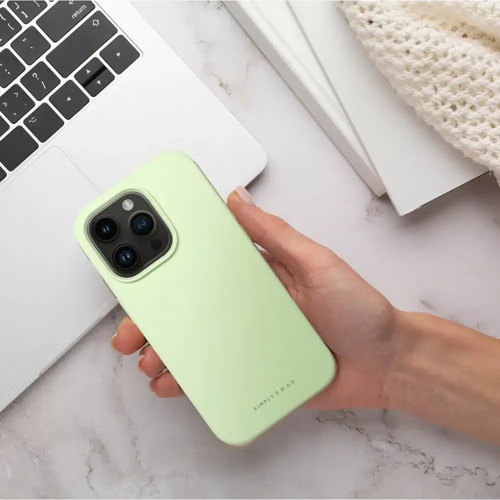 Roar Cloud-Skin maska pro iPhone 11 Světle zelená