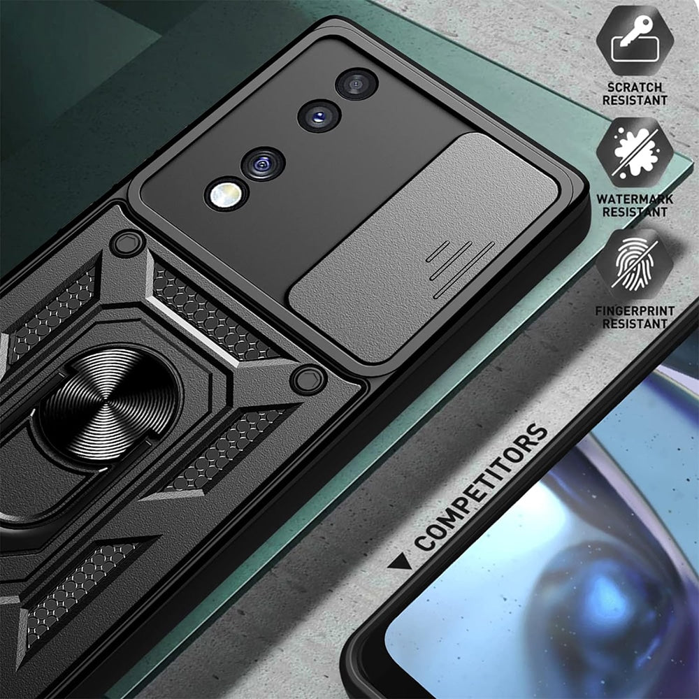 Techsuit – pouzdro CamShield Series pro Honor 70 – černé