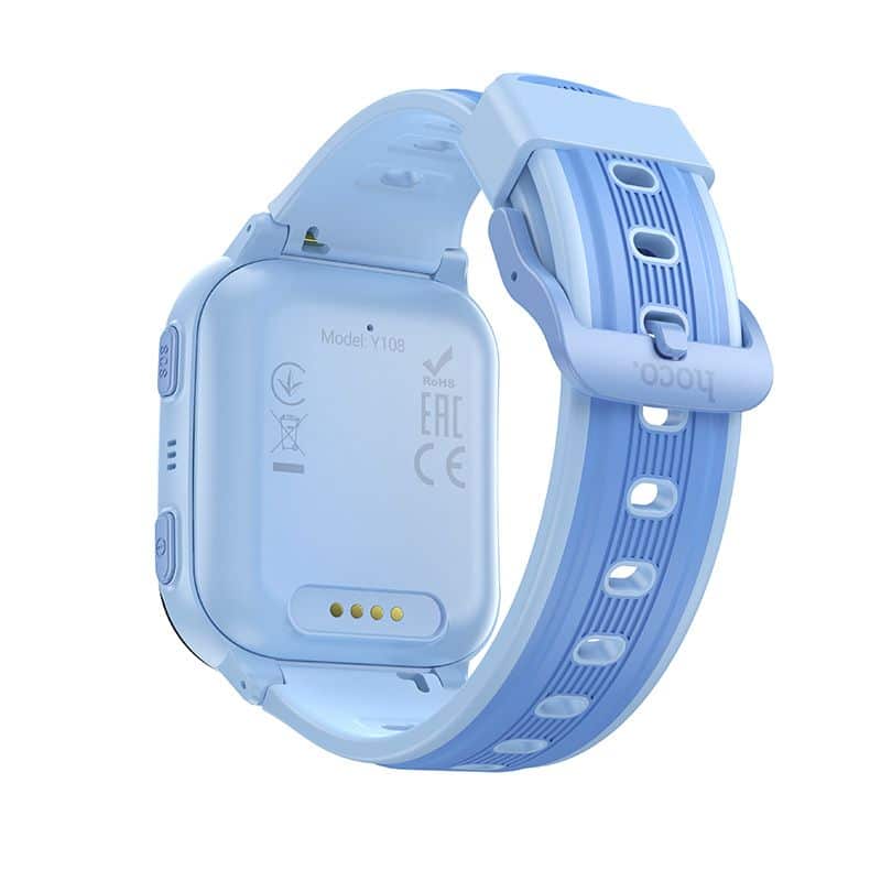 Pametni sat za djecu 4G GPS s funkcijom poziva Hoco Y108 plavi