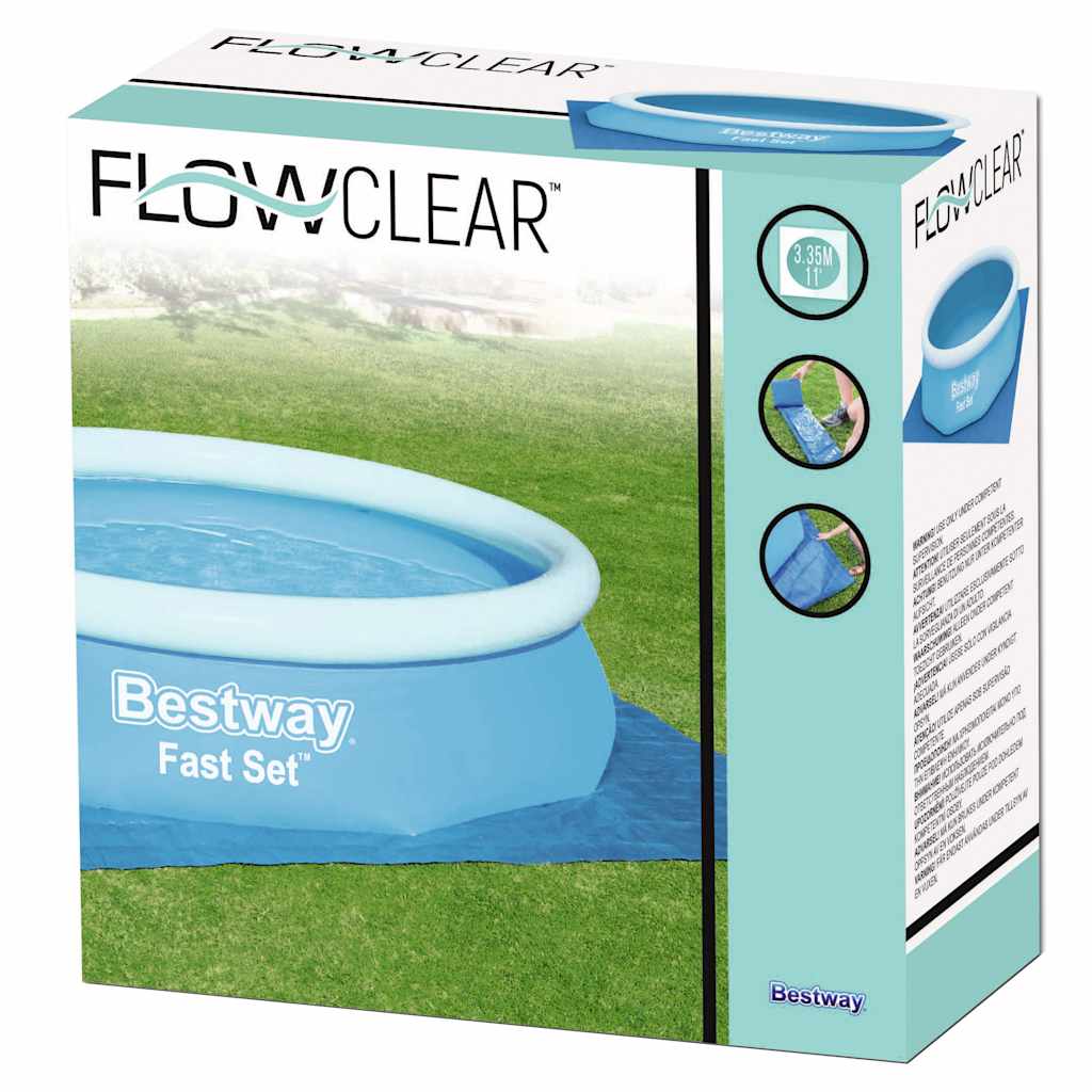 Bestway podna prostirka za bazen Flowclear 335 x 335 cm