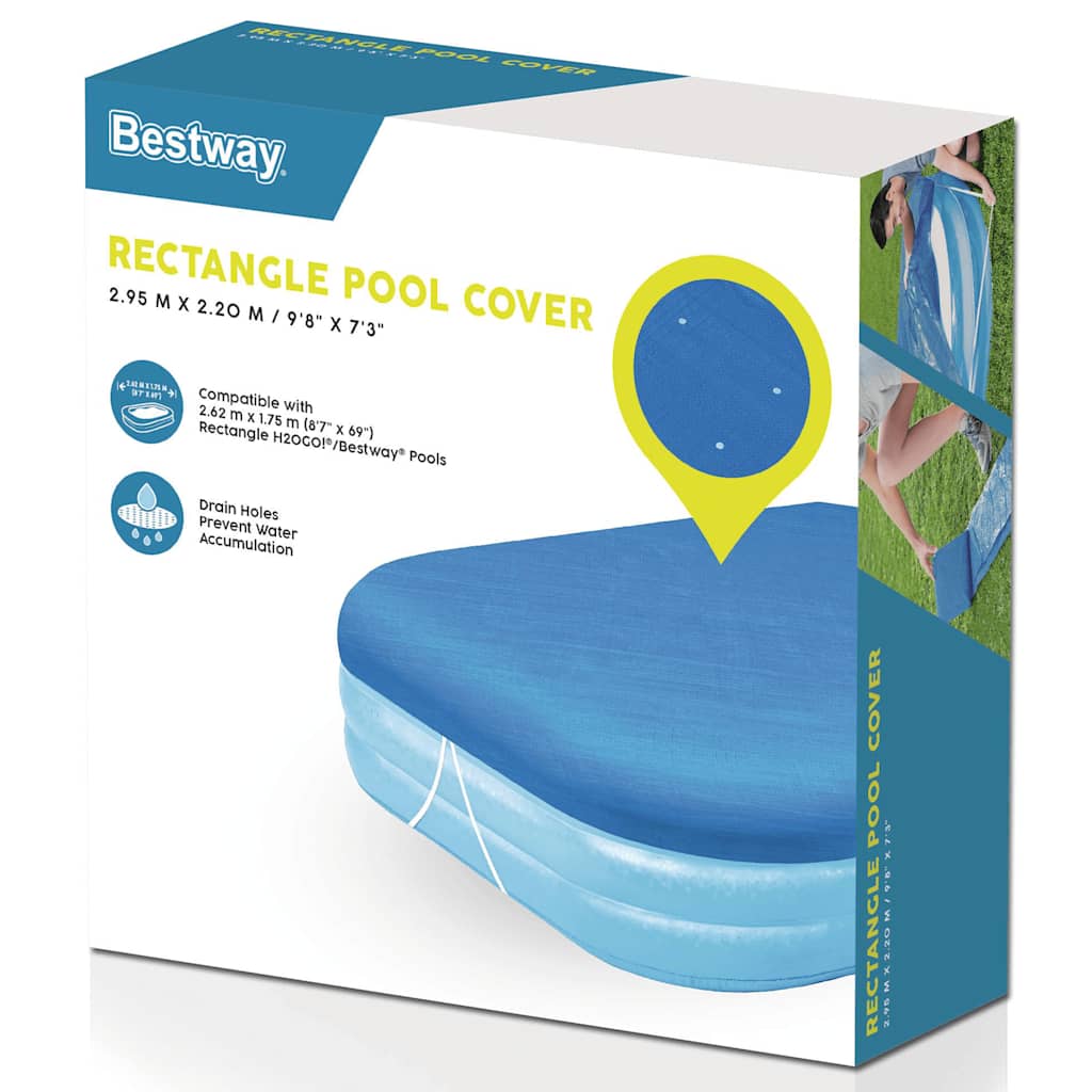 Bestway Flowclear pokrivač za bazen 262 x 175 x 51 cm