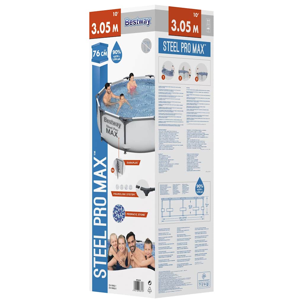 Bestway Steel Pro MAX bazenski set 305 x 76 cm