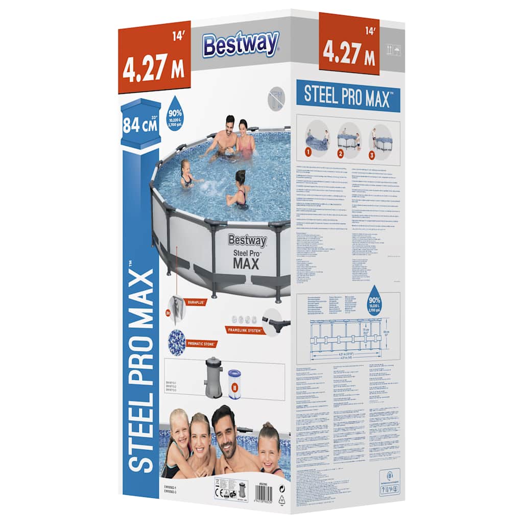 Bestway Steel Pro MAX bazenski set 427 x 84 cm