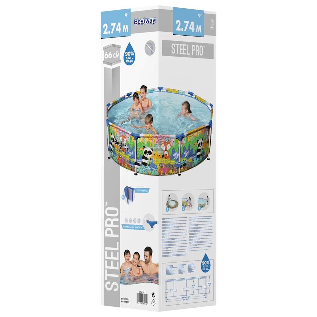 Bestway Steel Pro MAX bazen 274 x 66 cm