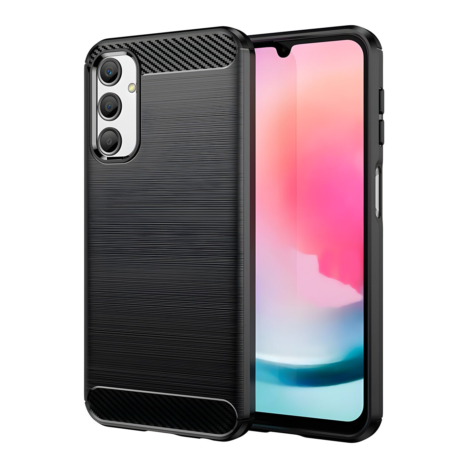 Futrola Carbon Shield TPU za Samsung Galaxy A15 - Crna KP29160