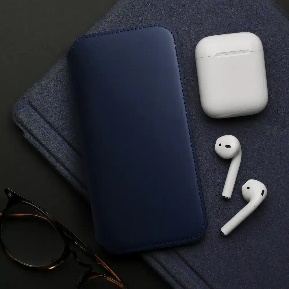 Pouzdro Dual Pocket pro XIAOMI REDMI NOTE 12 PRO 5G, tmavě modré