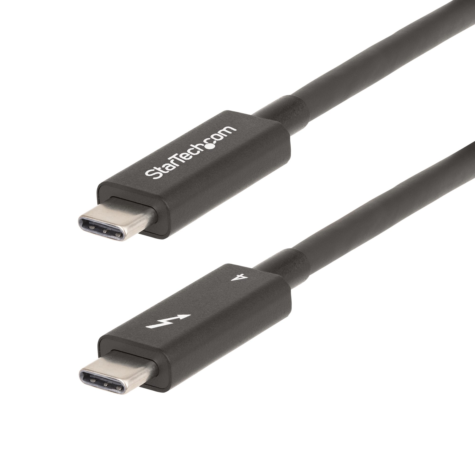StarTech.com A40G2MB-TB4-CABLE thunderbolt kabel 2 m 40 Gbit/s Crno