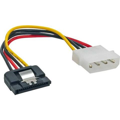 InLine 29670D SATA kabel 0,3 m SATA 15-pin Molex (4-pin) Višebojno