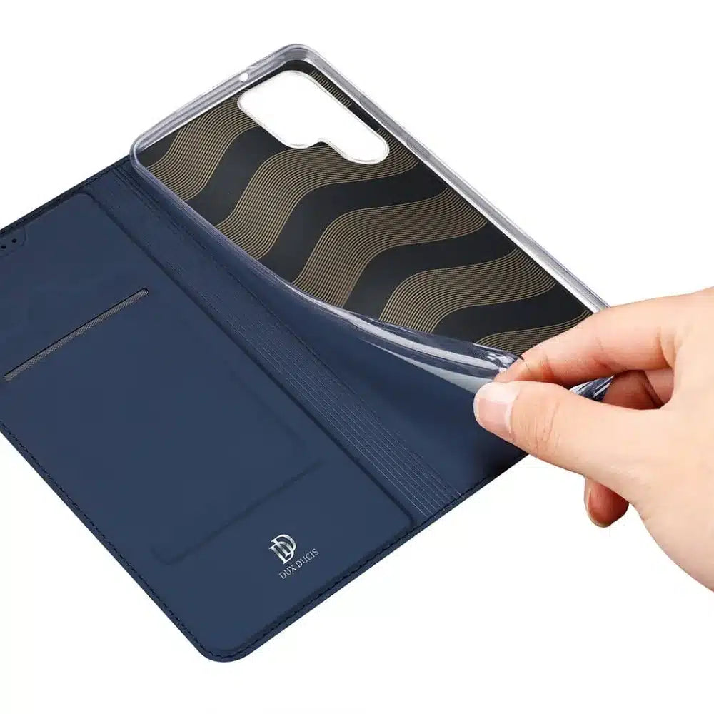 DUX DUCIS Skin Pro – preklopna torbica za Samsung Galaxy S23 Ultra plava